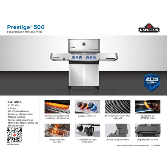 Napoleon Prestige 500 RSIB LP