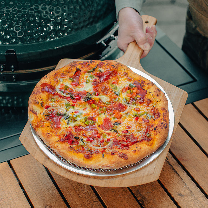 Load image into Gallery viewer, Big Green Egg Pizza Peel and Screen
