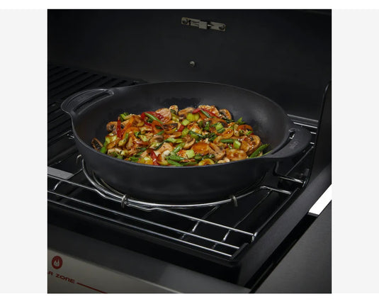Weber Crafted Wok Steamer – bbqbarnarlington - Main Image