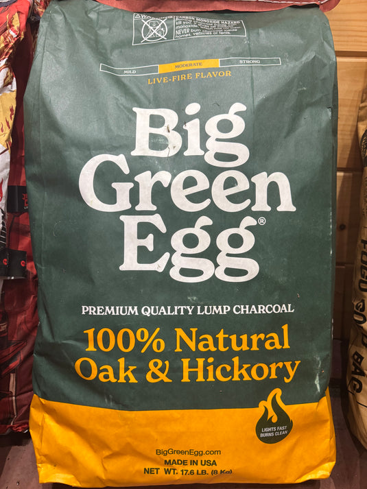 Natural Oak and Hickory Lump Charcoal