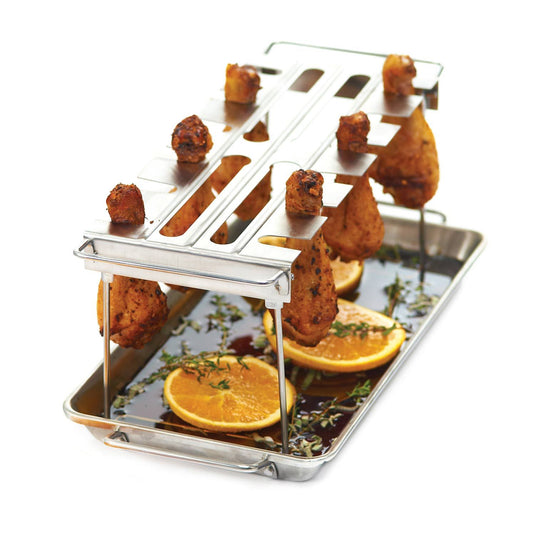 Stainless Steel Wing Rack – bbqbarnarlington