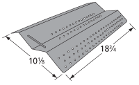 18 3/4 x 10 1/8 Brinkmann, Charmglow Heat Plate 99051