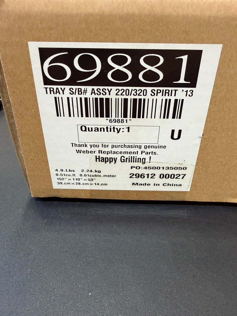 Load image into Gallery viewer, Weber Spirit SP-320 NG side burner tray assembly
