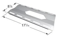 17 5/16 x 8 3/8, Flame Tamer, Kirkland, Nexgrill, Virco Stainless Heat Tent 91281