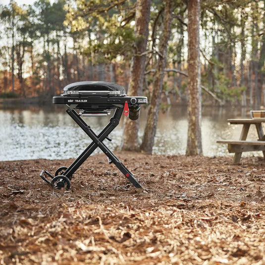 Weber Traveler® Compact Portable Gas Grill