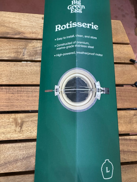 2025 Big Green Egg Large Rotisserie