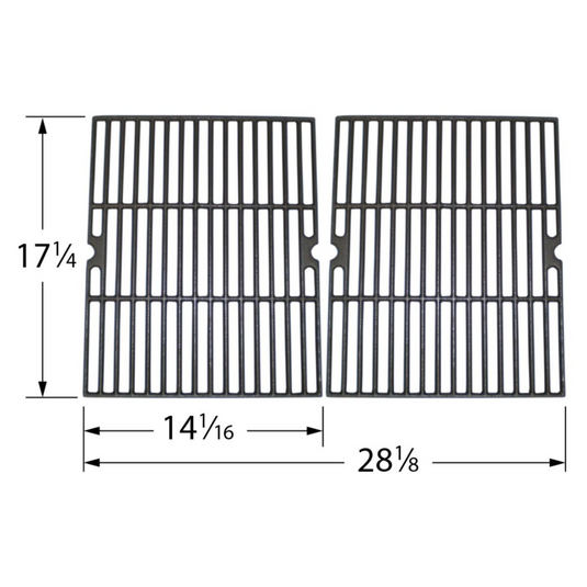 Brinkmann Cooking Grids Matte Cast Iron