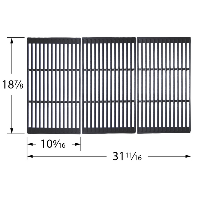 Brinkmann Porcelain Cast Iron Cooking Grate Set