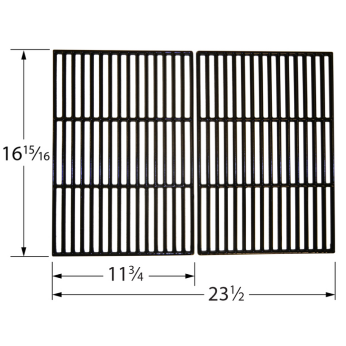 Brinkmann Porcelain Cast Iron Cooking Grids