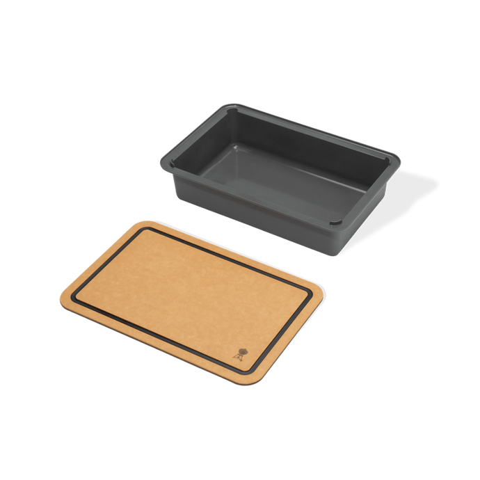 WEBER WORKS™ BASIN WITH CUTTING BOARD LID