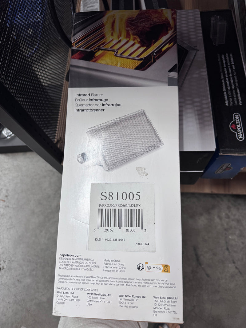 Load image into Gallery viewer, Napoleon Infrared Side Burner for Prestige Grills - S81005
