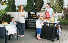 Load image into Gallery viewer, Outdoor Grill Cart with Storage