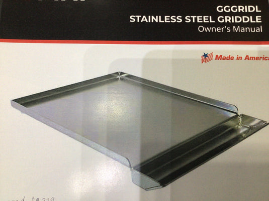 Stainless steel griddle MHP