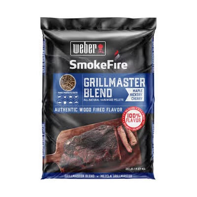 Weber Smokefire Grillmaster Blend Pellets