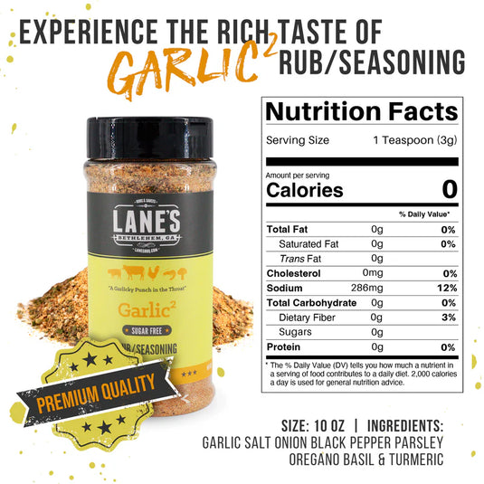 Lane’s Garlic Rub