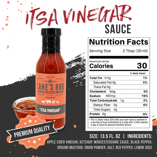 Lane's 'Itsa Vinegar' BBQ Sauce