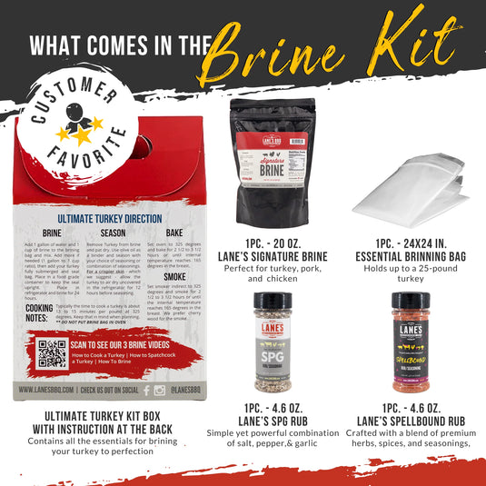 Lane's Ultimate Turkey Brine Kit