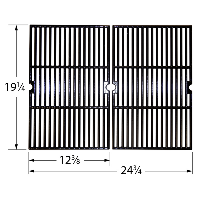 Master Forge Gloss Cast Iron Cooking Grids.