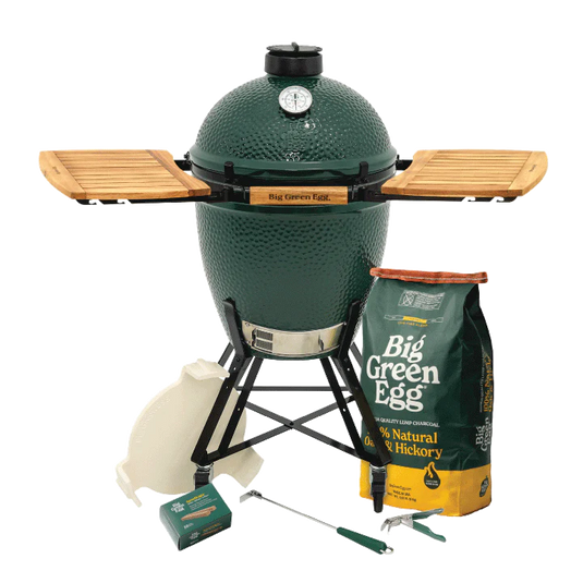 Large Big Green Egg in a Nest with Acacia Mates Package
