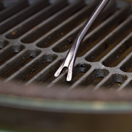 V Notch Grill Grate Cleaner