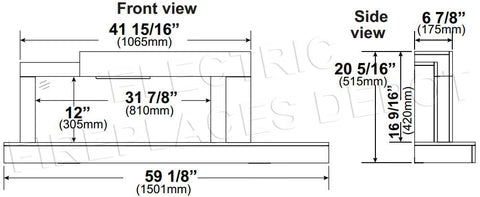 Load image into Gallery viewer, Napoleon Cara Electric Fireplace
