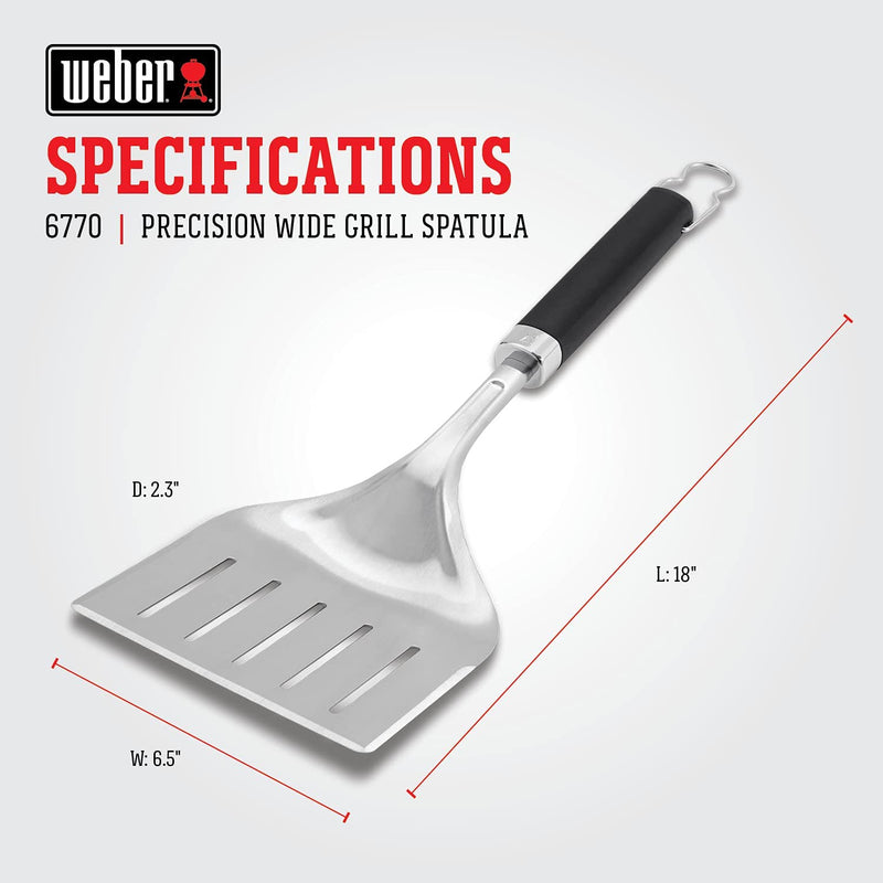 Load image into Gallery viewer, Weber Precision Wide Grill Spatula
