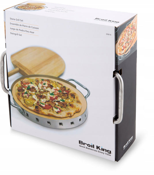 Pizza Stone Grill Set