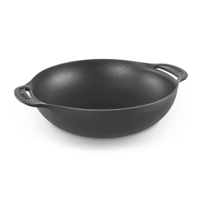 Load image into Gallery viewer, Weber Gourment BBQ System Cast Iron WOK
