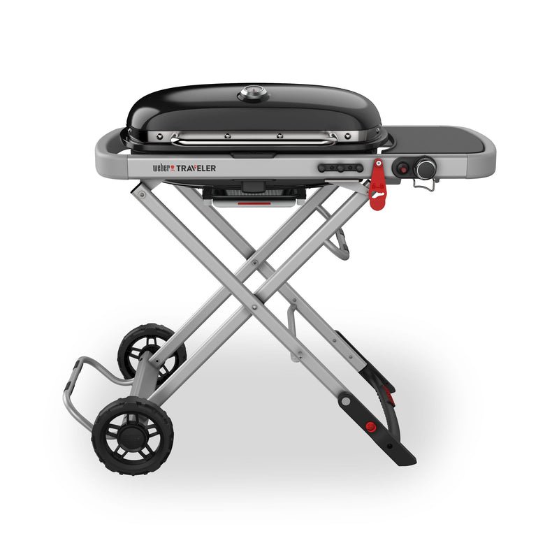 Load image into Gallery viewer, Weber Traveler Portable Gas Grill
