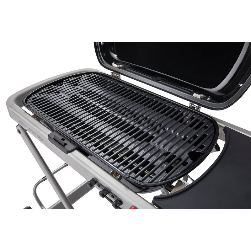 Load image into Gallery viewer, Weber Traveler Portable Gas Grill
