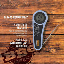 Load image into Gallery viewer, Waterproof Digital Probe Thermomter