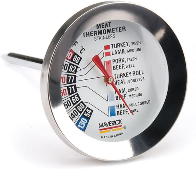 Load image into Gallery viewer, Large Dial Meat Roast Thermometer
