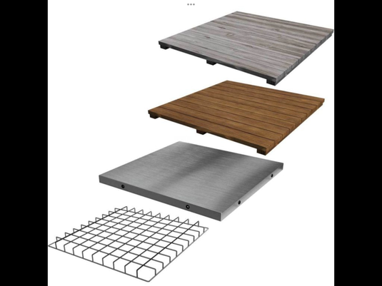 Solid Stainless Steel Insert for Modular